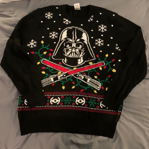 Darth Vader Holiday Sweater - Picture 1 of 2